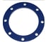 Фланец прижимной для ПНД трубы Флексапайп +, ООО PN10 DN200/225 ст20 (литой, синий) УТ0050214 1