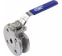 Шаровой полнопроходной кран DN.ru КШмФП.316.200 Ду15 Ру16 с ISO-фланцем, межфланцевый D160-04802