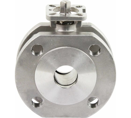 Шаровой кран DN.ruКШмФП.316.200 Ду32 Ру16, с ISO-фланцем и голым штоком D160-01777