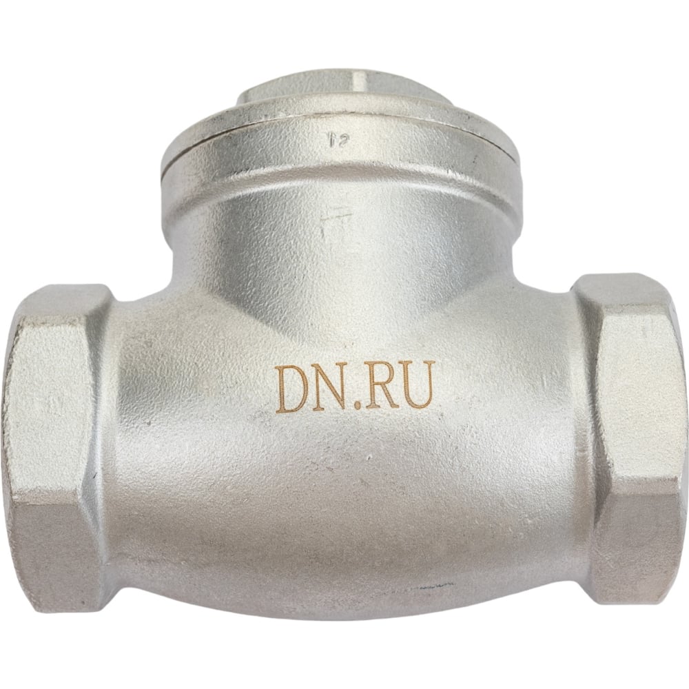 Обратный клапан DN.ru поворотный SCV-316 1 1/4″ Ду32 Ру16 нержавеющая ...