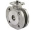 Шаровой кран DN.ruКШмФП.316.200 Ду25 Ру16, с ISO-фланцем и голым штоком D160-01746 2
