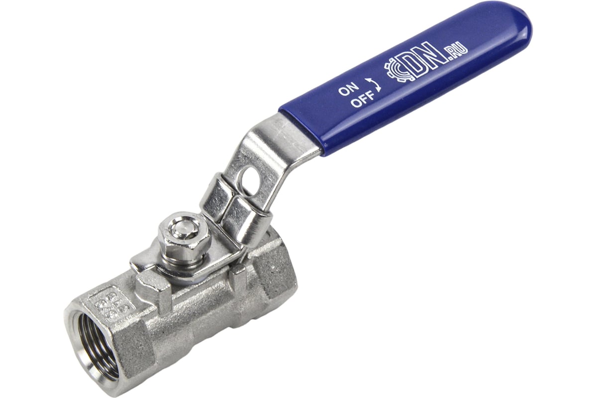 Шаровый стандартнопроходной кран DN.ru RP.316.230.MM.025 Ду25 Ру63 ...