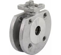 Шаровой полнопроходной кран DN.ru КШмФП.316.200 Ду20 Ру16, с ISO-фланцем и голым штоком D160-01715