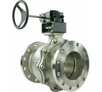 Кран шаровой DN.ru КШФП.316.200 Ду250 Ру16 с ISO-фланцем и голым штоком D160-04845