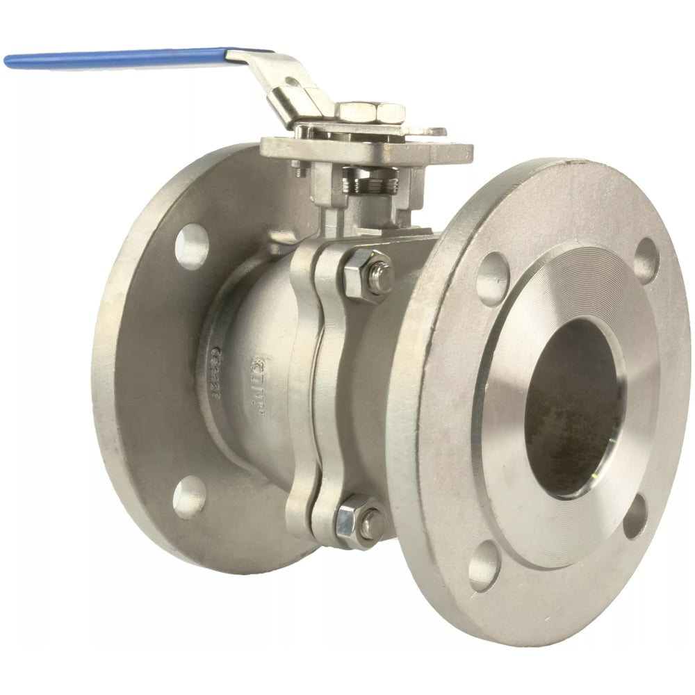 Шаровый кран DN.ru КШФП.316.200 Ду65 Ру16 с ISO-фланцем и рукояткой ...
