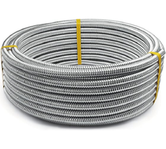 Труба гофрированная Lavita нержавеющая сталь, отожженная HF 20А R 20м/бухта 1