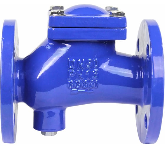 Обратный клапан DN.ru Ду40 Ру16 шаровый фланцевый DN.ru D100-01575 ...