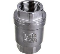 Обратный клапан DN.ru LSCV-316 3/4″ Ду20 Ру16 пружинный нержавеющая сталь SS316 муфтовый D100-00488
