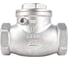Обратный клапан DN.ru поворотный  SCV-316 1 1/2″ Ду40 Ру16 нержавеющая сталь SS316 муфтовый D100-00497 1
