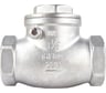 Обратный клапан DN.ru поворотный  SCV-316 1 1/2″ Ду40 Ру16 нержавеющая сталь SS316 муфтовый D100-00497
