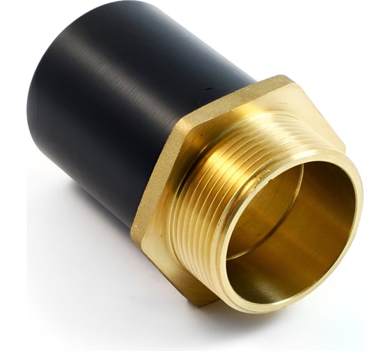 Переход Fox Fittings ПЭ/латунь НР 63 мм, 2F УТ0022070 1