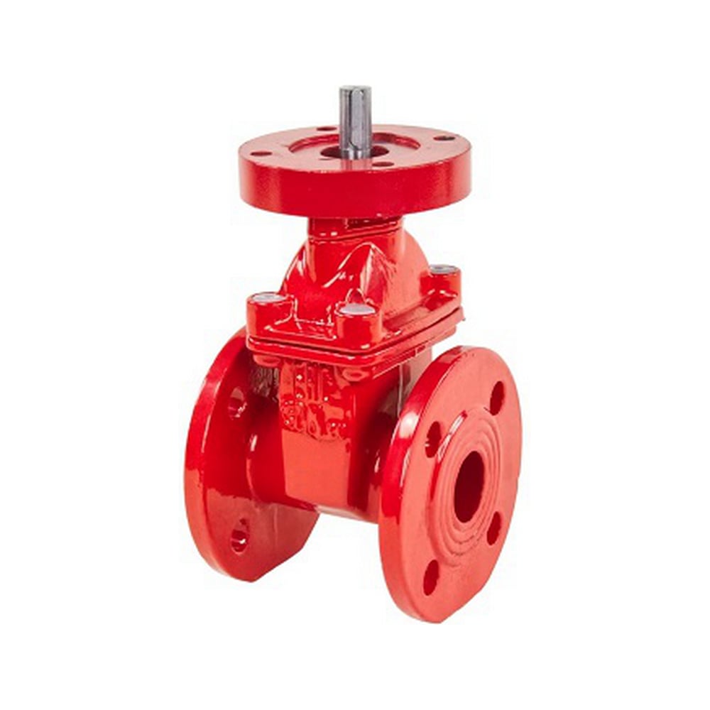 Клиновая задвижка DN.ru 30ч939р Ду50 Ру16 обрезиненная для воды под ...