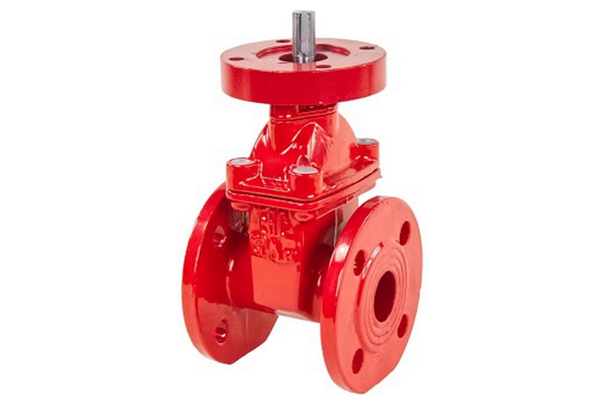 Клиновая задвижка DN.ru 30ч939р Ду65 Ру16 обрезиненная для воды под ...