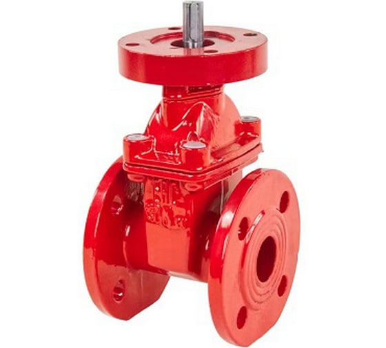 Клиновая задвижка DN.ru 30ч939р Ду65 Ру16 обрезиненная для воды под ...