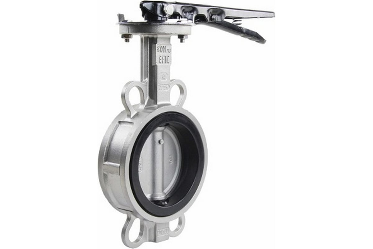 Дисковый затвор DN.ru 316L-316L-EPDM Ду65 Ру16, нержавеющая сталь, EPDM ...