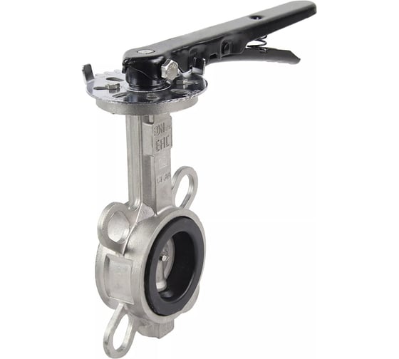 Затвор дисковый поворотный DN.ru 316L-316L-EPDM Ду65 Ру16 с рукояткой D050-01400