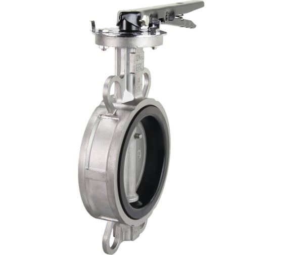 Затвор дисковый поворотный DN.ru 316L-316L-NBR Ду125 Ру16 с рукояткой D050-01451
