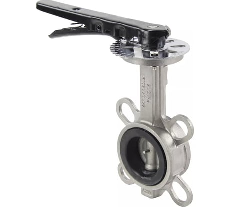 Затвор дисковый поворотный DN.ru 316L-316L-EPDM Ду100 Ру16 с рукояткой D050-01267