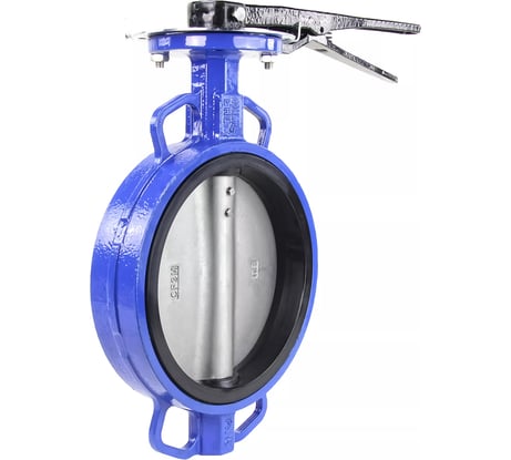 Поворотный дисковый затвор DN.ru WCB-316L-NBR Ду300 Ру16 с рукояткой D050-02180