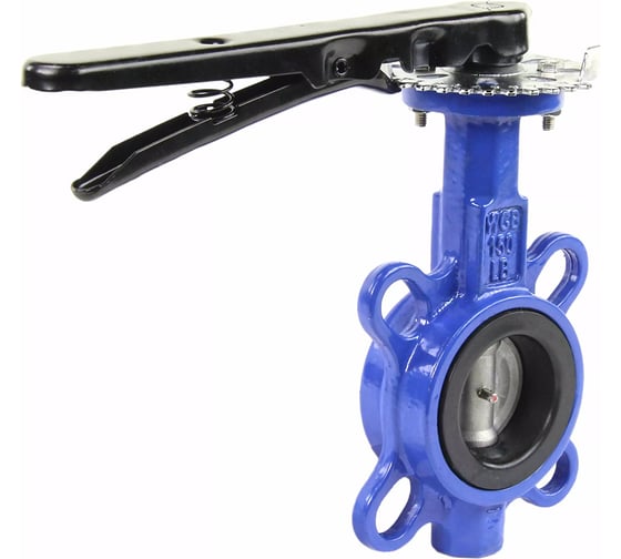Поворотный дисковый затвор DN.ru WCB-316L-EPDM Ду250 Ру16 с рукояткой D050-01995