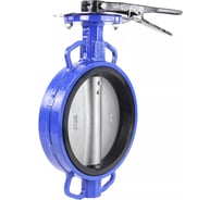 Поворотный дисковый затвор DN.ru WCB-316L-EPDM Ду300 Ру16 с рукояткой D050-02011