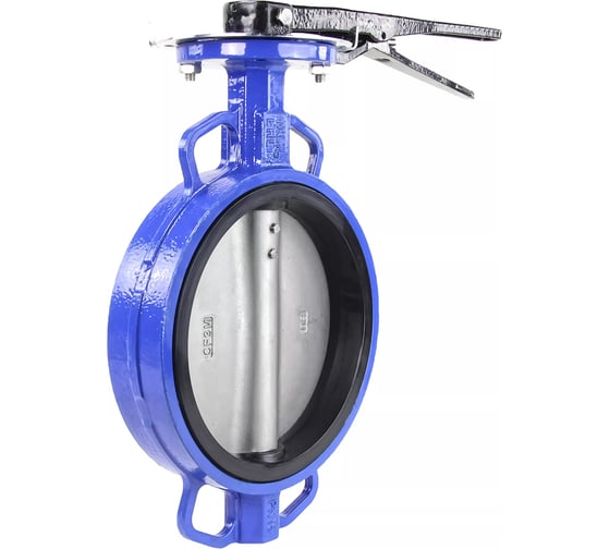 Поворотный дисковый затвор DN.ru WCB-316L-EPDM Ду300 Ру16 с рукояткой D050-02011 1