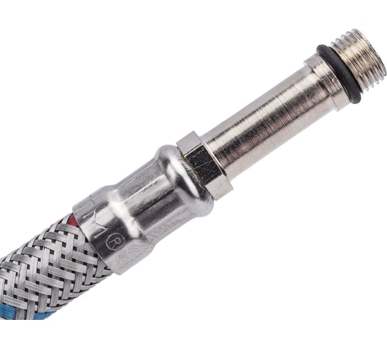 Подводка для смесителей СТМ сталь 1/2xM10x80 см., длинный штуцер CWFLS080