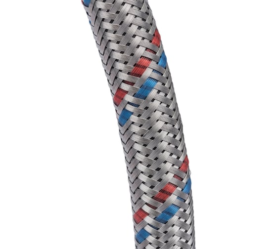 Подводка для смесителей СТМ сталь, 1/2xM10x80 см., короткий штуцер CWFSS080
