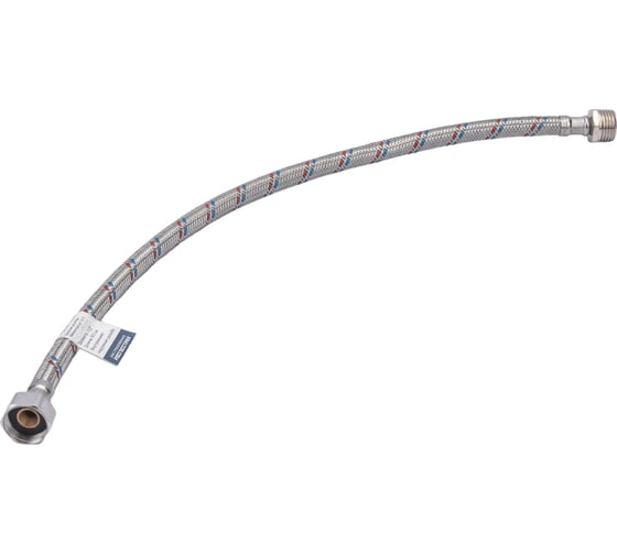 Подводка для воды СТМ сталь, 1/2 г/ш., 50 cм CWFBM050