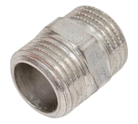 Ниппель ELSEN НН, 1/2, 1/2, TIN латунь, равнопроходной EBF15.12T