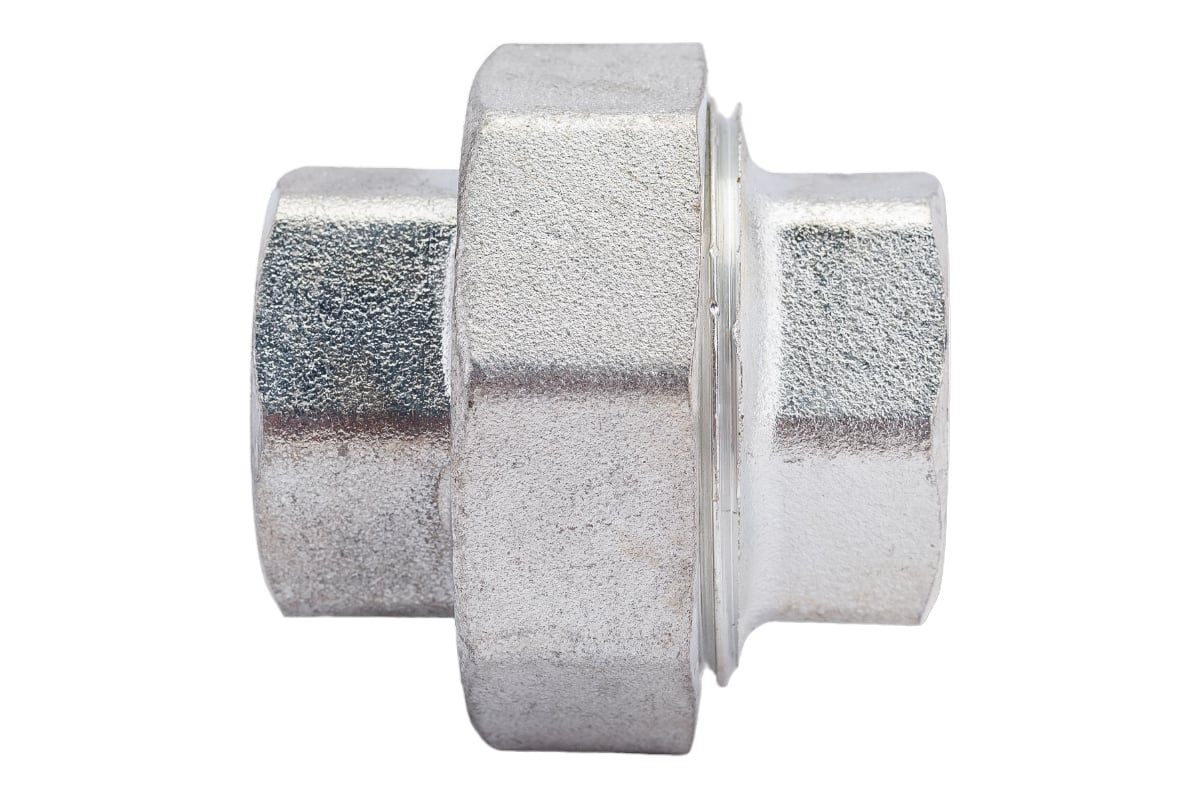 Прямой сгон американка ELSEN ВВ, 3/4, 3/4, TIN латунь, с плоским ...