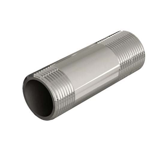 Прямой сгон ELSEN НН, 3/4, 3/4, длина сгона 150 мм, TIN латунь EBF28.34-150T