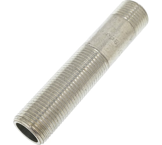 Прямой сгон ELSEN НН, 1/2, 1/2, длина сгона 100 мм, TIN латунь EBF28.12-100T