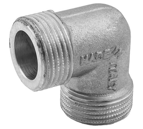 Угольник ELSEN 90, НН, 1/2, 1/2, TIN латунь EBF10.12T