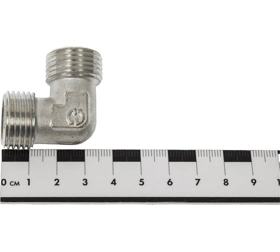 Угольник ELSEN 90, НН, 1/2, 1/2, TIN латунь EBF10.12T