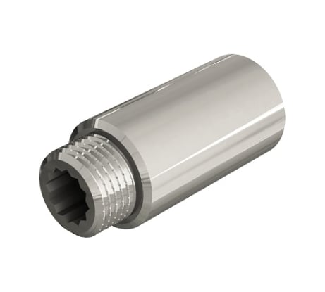 Удлинитель ELSEN НВ, 1/2, 1/2, 80, TIN латунь EBF13.12-80T