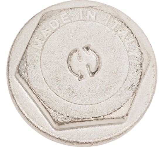 Заглушка ELSEN Н, 1 1/4, TIN латунь EBF01.114T