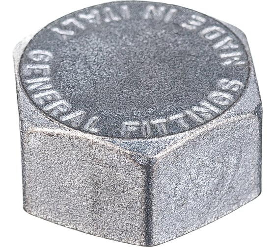Заглушка ELSEN В, 1/2, TIN латунь EBF02.12T