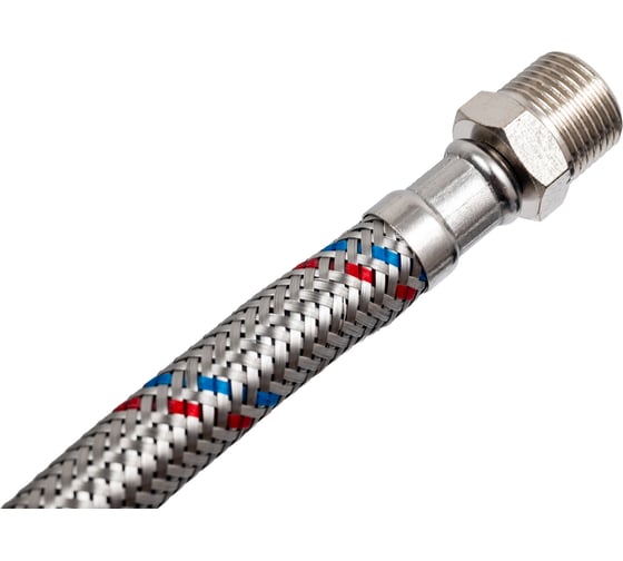 Гибкая подводка для воды Altstream BASE 1/2"х3/8" г/ш 80см 023010708