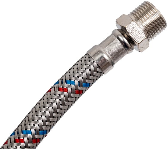 Гибкая подводка для воды Altstream BASE 1/2"х3/8" г/ш 1,0м 023010710