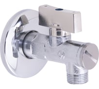 Кран шаровой с фильтром Gappo 1/2x1/2 (уп. из 10 шт.) G243.0404