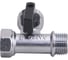 Кран шаровой проходной Gappo 1/2x3/4x1/2 (уп. из 10 шт.) G245.0405 3
