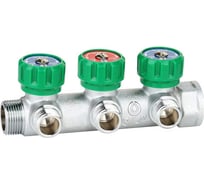 Коллектор регулирующий Gappo ВР-НР 3/4x1/2x3 выхода G1001.03