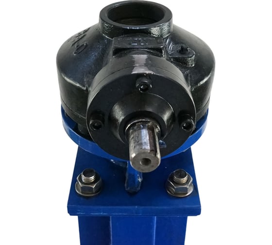 Задвижка шиберная DN.ru GGG40-SS304-NBR-2W Ду600 Ру4 двусторонняя, редуктор D040-03190