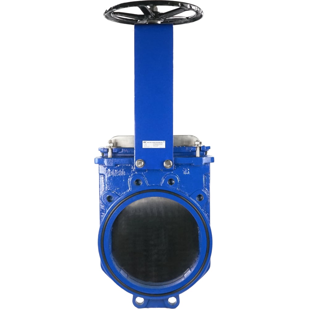 Задвижка шиберная DN.ru ДУ400 Ру10 ножевая чугунная межфланцевая ...