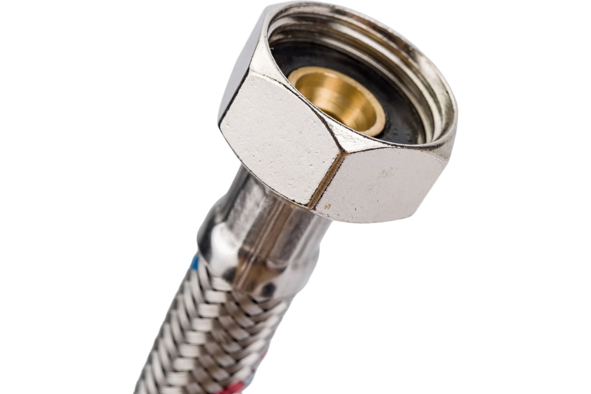 Подводка гибкая для воды Профсан ПСМ 40 см., гайка-гайка 1/2-1/2 PS ...