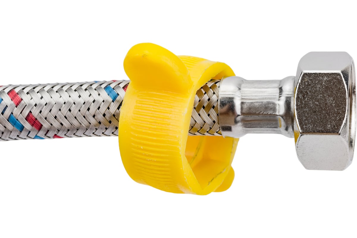 Подводка гибкая для воды Профсан ПСМ 40 см., гайка-гайка 1/2-1/2 PS ...