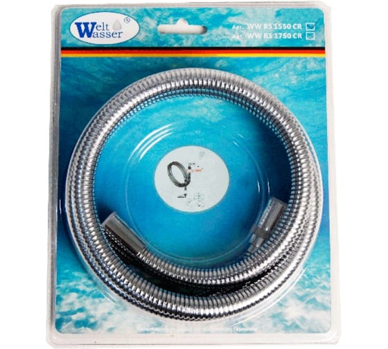 Шланг WeltWasser WW BS 1750 CR хром 10000001963 1