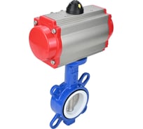 Затвор DN.ru WCB-316L-PTFE Ду40 Ру16 с пневмоприводом D050-02366