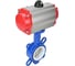 Затвор DN.ru WCB-316L-PTFE Ду40 Ру16 с пневмоприводом D050-02366 1